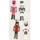 Craft with Fun OZDOBA BN NAKLEJKI 3D DZIADEK 4SZT CF 12/288 14128017 5904335883176