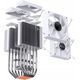 Chłodzenie CPU Jonsbo CPU Cooler JONSBO CR-1400 DV2 White 14131827 6970620553634
