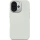 Decoded Decoded AntiMicrobial Silicone Backcover - silikonowa obudowa ochronna do iPhone 16 kompatybilna z MagSafe (stone gray) 14133927 8721145000862
