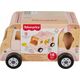 Mattel Fisher-Price Wooden Ice Cream Shape Sorter, Skill Game 14138556 194735238576