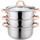 Klausberg GARNEK NA PARĘ KLAUSBERG 4 ELEM. 22cm KB-7732 ROSE GOLD 14141424 5908287277328