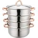 Klausberg GARNEK NA PARĘ KLAUSBERG 5 ELEM. 24cm KB-7736 ROSE GOLD 14141427 5908287277366