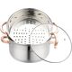 Klausberg GARNEK NA PARĘ KLAUSBERG 3 ELEM. 24cm KB-7734 ROSE GOLD 14141432 5908287277342