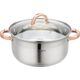 Klausberg GARNEK NA PARĘ KLAUSBERG 3 ELEM. 24cm KB-7734 ROSE GOLD 14141432 5908287277342