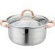 Klausberg GARNEK NA PARĘ KLAUSBERG 3 ELEM. 22cm KB-7731 ROSE GOLD 14141433 5908287277311