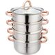 Klausberg GARNEK NA PARĘ KLAUSBERG 5 ELEM. 20cm KB-7730 ROSE GOLD 14141497 5908287277304