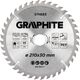 Graphite Tarcza do pilarki, widiowa, 210 x 30 mm, 40 zębów 14141739 5902062061942