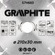 Graphite Tarcza do pilarki, widiowa, 210 x 30 mm, 40 zębów 14141739 5902062061942