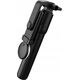 Selfie stick Hurtel Selfie stick WR1YXS teleskopowy tripod 0.71m z okrągłą lampą - czarny 14146930 5907769360572