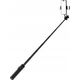 Selfie stick Hurtel Selfie stick WC12YDS teleskopowy tripod 1.3m ze stopu aluminium z podwójną lampą i uchwytem na telefon - czarny 14146938 5907769360633