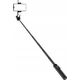 Selfie stick Hurtel Selfie stick WC12YDS teleskopowy tripod 1.3m ze stopu aluminium z podwójną lampą i uchwytem na telefon - czarny 14146938 5907769360633