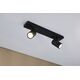 Lampa sufitowa Paulmann Oprawa ścienno sufitowa ZYLI GU10 max. 2x10W IP44 230V czarny matowy / metal 14148862 4000870667750
