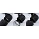 Lampa sufitowa Paulmann Oprawa ścienno sufitowa ZYLI GU10 max. 2x10W IP44 230V czarny matowy / metal 14148862 4000870667750