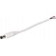 Prescot Prescot wtyk dc 5.5x2.1 z przewodem 15cm wt-dc-5.5/2.1+15 14148907 5901885264677