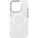 Hurtel Etui Glitter Case MagSafe na iPhone 16 Pro Max - białe z brokatem 14150700 5907769363924