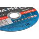 Graphite Tarcze tnące do metalu 125 x 1.0 x 22.2 mm, 41 A60-T-BF, 10 sztuk folia 14151302 5902062107039