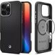 Spigen SPIGEN ENZO ARAMID MAG MAGSAFE IPHONE 16 PRO MAX MATTE BLACK/SILVER 14157154 8809971229531