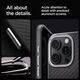 Spigen SPIGEN ENZO ARAMID MAG MAGSAFE IPHONE 16 PRO MAX MATTE BLACK/SILVER 14157154 8809971229531