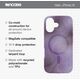 Incase Incase Halo Case MagSafe - Etui iPhone 16 (Oil Slick Smoke) 14157170 650450270623