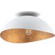 Lampa sufitowa Sigma Sigma Solaris S 40618 plafon lampa sufitowa 1x60W E27 biały/miedziany 14158698 5905143283325