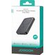 Powerbank Joyroom Powerbank Joyroom JR-W020 Mini 5000mAh USB-A USB-C indukcyjny 20W - czarny + kabel USB-C / USB-C 14165800 6956116713300