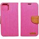 OEM Kabura CANVAS Book do IPHONE 16 Plus różowy 14167819 5903396308819