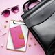 OEM Kabura CANVAS Book do IPHONE 16 Plus różowy 14167819 5903396308819