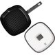 Patelnia Berlinger Haus PATELNIA GRILLOWA TYTANOWA Z POKRYWĄ 28cm BERLINGER HAUS BH-8127 ANTRACIT 14171575 5999108467561