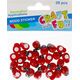 Craft with Fun OZDOBA DEK DREW BIEDRONKA 15MM 28SZT CF 12/288 14173778 5908275179313