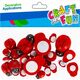 Craft with Fun OZDOBA DEK DREW BIEDRONKA MIX 24SZT CF 12/288 14173781 5908275179351