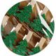 Craft with Fun OZDOBA BN KLAMERKI CHOINKA BROK 8SZT CF PB12/144 14177325 5904335885293
