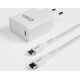Ładowarka NEXT ONE NEXT ONE Ładowarka sieciowa 20W PD 1xUSB-C z kablem USB-C white 14178325 5940714051330