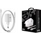 Ładowarka NEXT ONE NEXT ONE Ładowarka sieciowa Fast 35W GaN 2xUSB-C z kablem USB-C white 14178326 5940714051347