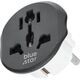 Blue Star BLUE STAR adapter podróżny GO TO Europe (Type E) 16A biały 14178829 5903396281587