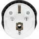 Blue Star BLUE STAR adapter podróżny GO TO Europe (Type E) 16A biały 14178829 5903396281587