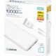 Powerbank Platinet Powerbank 10000mAh + ładowarka sieciowa 230V USB-C 20W + kabel USB-C -> USB-C 1m PLATINET biały (45998) 14189839 5907595459983