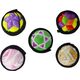 LeanToys Piłka Do Obijania Na Gumce Opaska Struktury Kolorowa 6cm 14190970 5905991030904