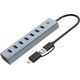 HUB USB Conceptronic Conceptronic HUBBIES21G huby i koncentratory USB 3.2 Gen 1 (3.1 Gen 1) Type-A 5000 Mbit/s Szary 14198027 4015867238301