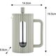 Klausberg ZAPARZACZ TŁOKOWY DO KAWY/HERBATY 600ml KLAUSBERG KB-7750 ZIELONY 14198925 5908287277502