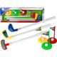 LeanToys Zestaw Do Gry W Mini Golfa Dla Dzieci Kijki 12 El. LEAN Toys 14202234 5905515358088