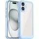 Hurtel Etui Outer Space Case z żelową ramką do iPhone 16 - niebieskie 14202350 5907769364938
