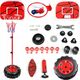 LeanToys Kosz Do Koszykówki Regulowany Piłka Pompka 1.7M LEAN Toys 14203744 5905991031130