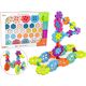 LeanToys Klocki Konstrukcyjne Płatki Śniegu 120 Elementów LEAN Toys 14204672 5905515351263