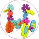 LeanToys Klocki Konstrukcyjne Płatki Śniegu 120 Elementów LEAN Toys 14204672 5905515351263