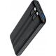 Powerbank Choetech Powerbank Choetech B654 10000mAh 22.5W USB-A / USB-C / micro USB z wbudowanym kablem USB-C / Lightning - czarny 14205356 6932112106087
