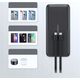 Powerbank Choetech Powerbank Choetech B654 10000mAh 22.5W USB-A / USB-C / micro USB z wbudowanym kablem USB-C / Lightning - czarny 14205356 6932112106087