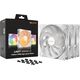 Wentylator be quiet! Light Wings LX 140mm PWM High-Speed Biały 3-pack (BL131) 14208477 4260052191699