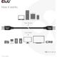 Kabel USB Club 3D CLUB3D CAC-1409 kabel USB USB 3.2 Gen 2 (3.1 Gen 2) 0,5 m USB A Czarny 14211568 8719214472863
