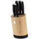 Berlinger Haus ZESTAW NOŻY BERLINGER HAUS BH-2753 MATTE BLACK W BLOKU BAMBUSOWYM 14214101 5999108484087