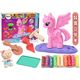 LeanToys Ciastolina Jednorożec DIY Masa Plastyczna Zestaw Akcesoria 14214905 5905991004042